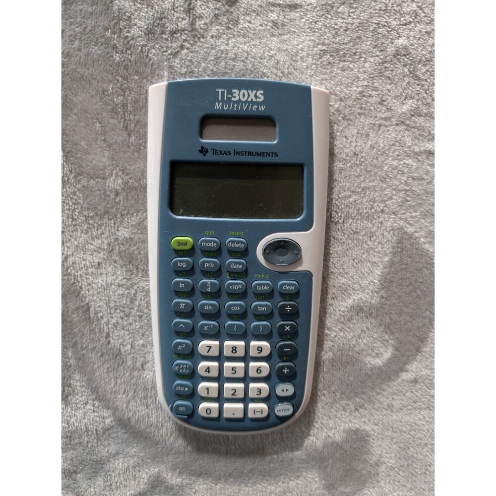 Texas Instruments TI-30XS MultiView Scientific Calculator - Blue